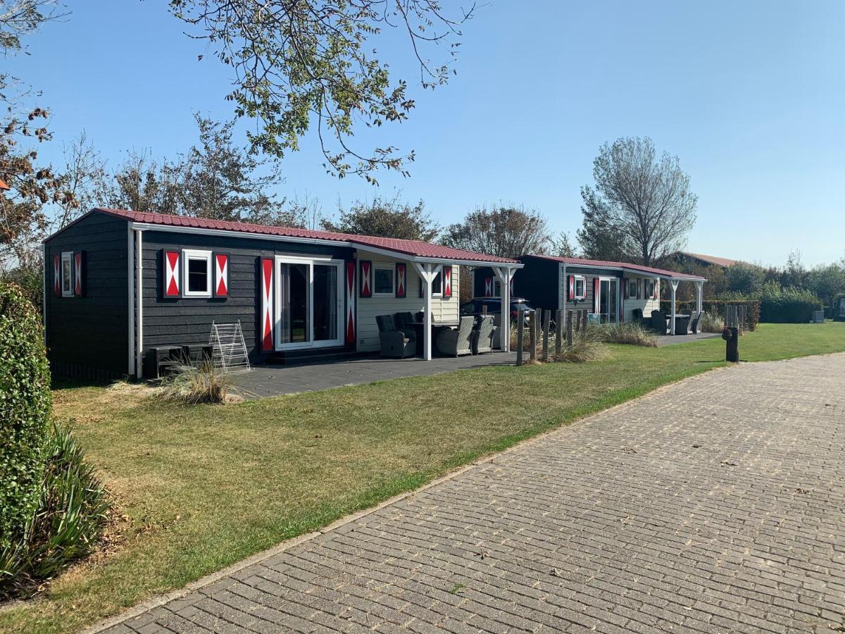 Luxe Chalet Dichtbij Zoutelande Biggekerke ภายนอก รูปภาพ
